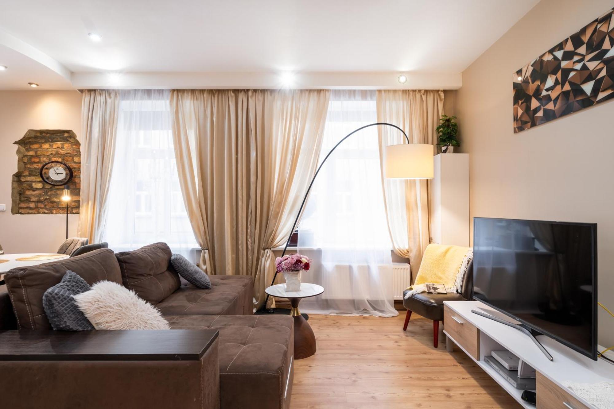شقة Baltic Amber In Diplomatic District & Free Parking ريغا المظهر الخارجي الصورة